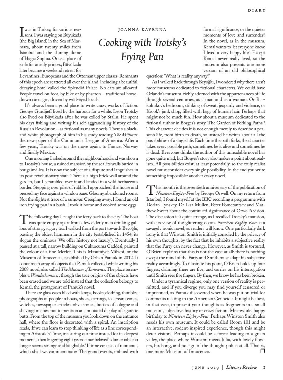 Literary Review Preview Pages