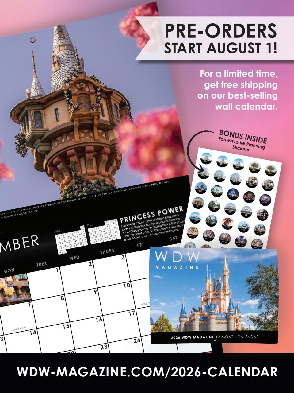 WDW Magazine Preview Pages