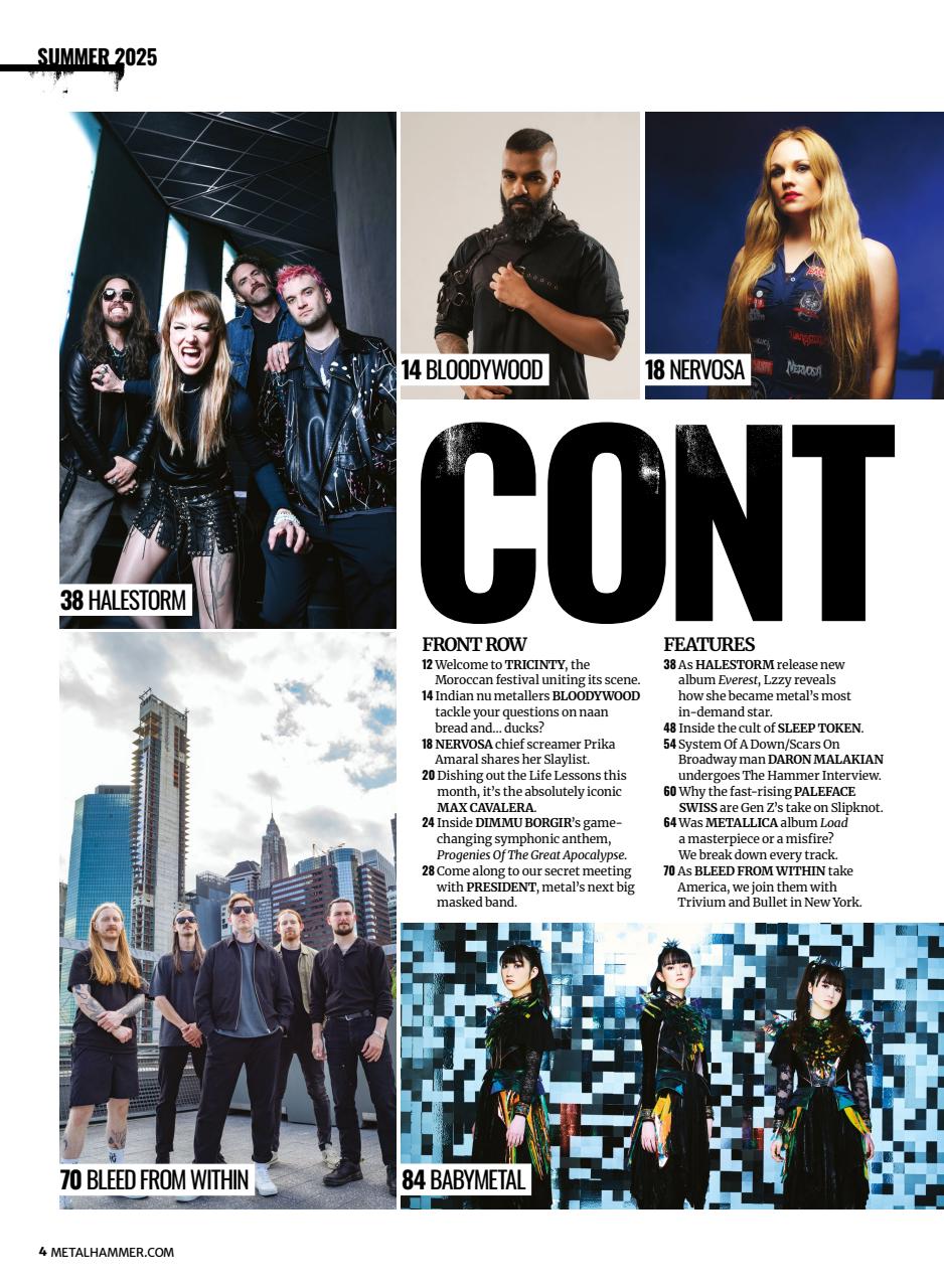 Metal Hammer Preview Pages