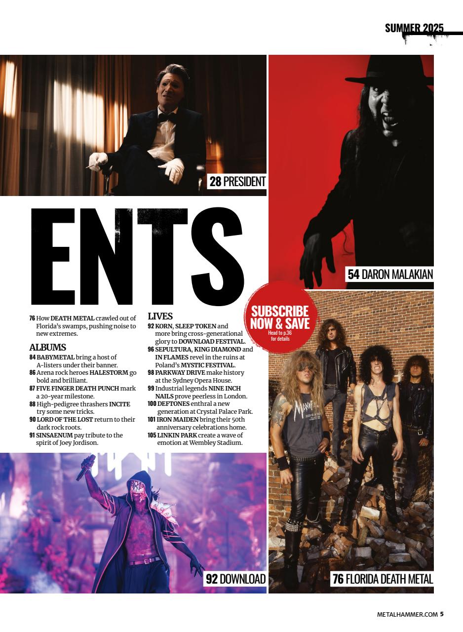 Metal Hammer Preview Pages