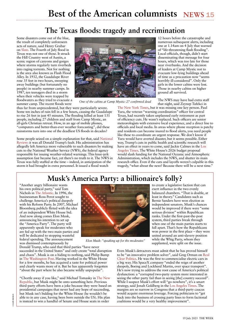 The Week Preview Pages