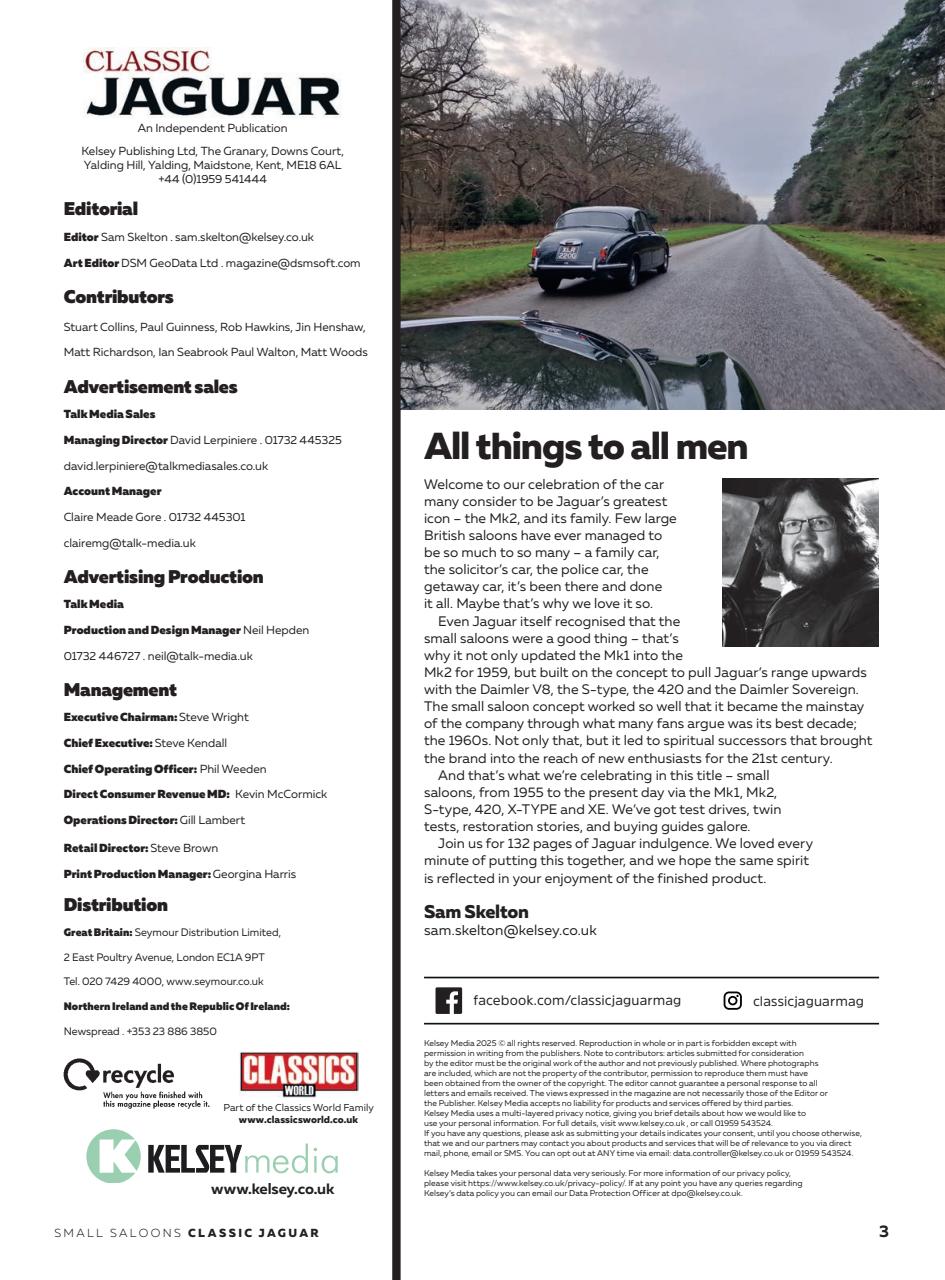 Classic Jaguar Preview Pages