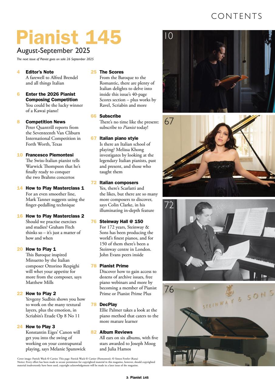 Pianist Preview Pages