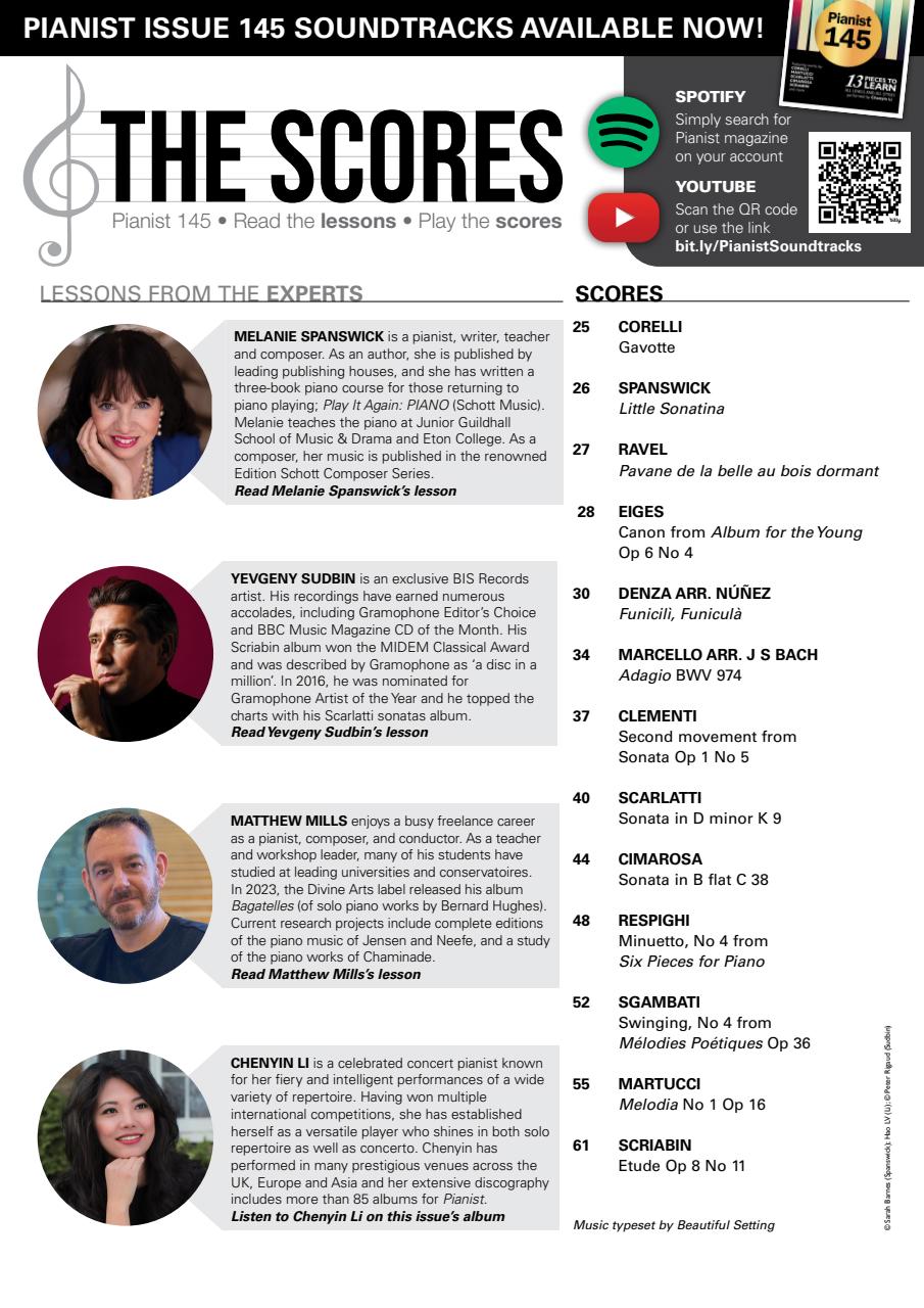 Pianist Preview Pages