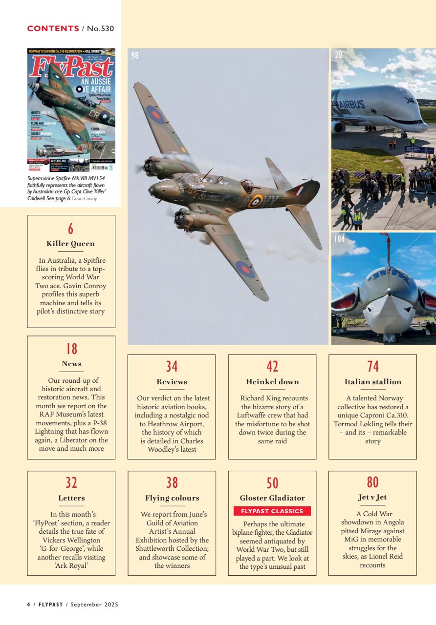 FlyPast Preview Pages