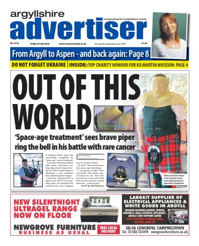 Argyllshire Advertiser issue Friday, July 18, 2025
