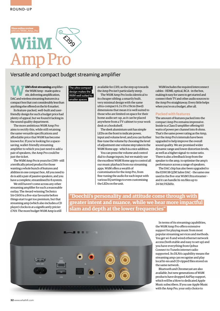 What HiFi Preview Pages