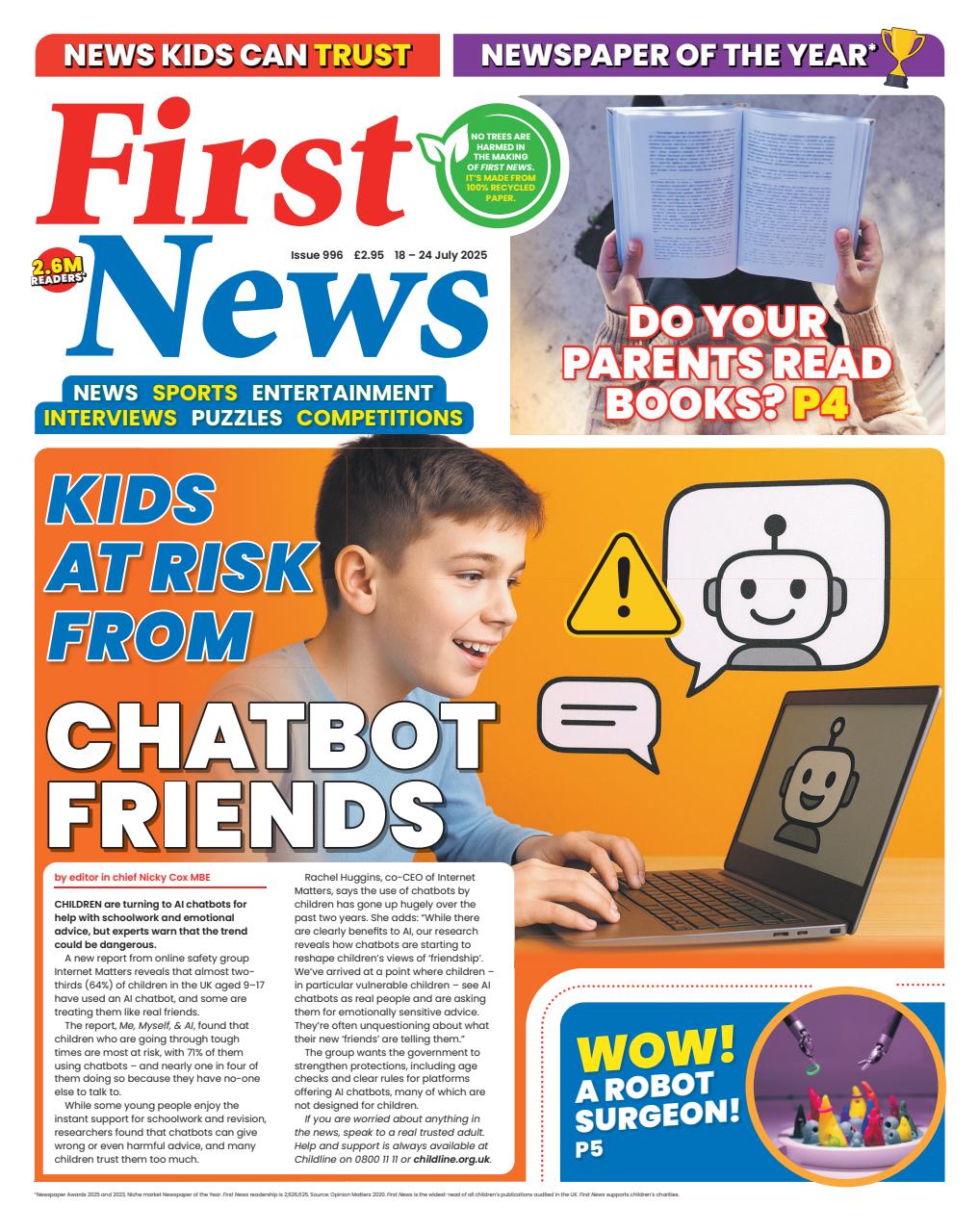 First News Preview Pages