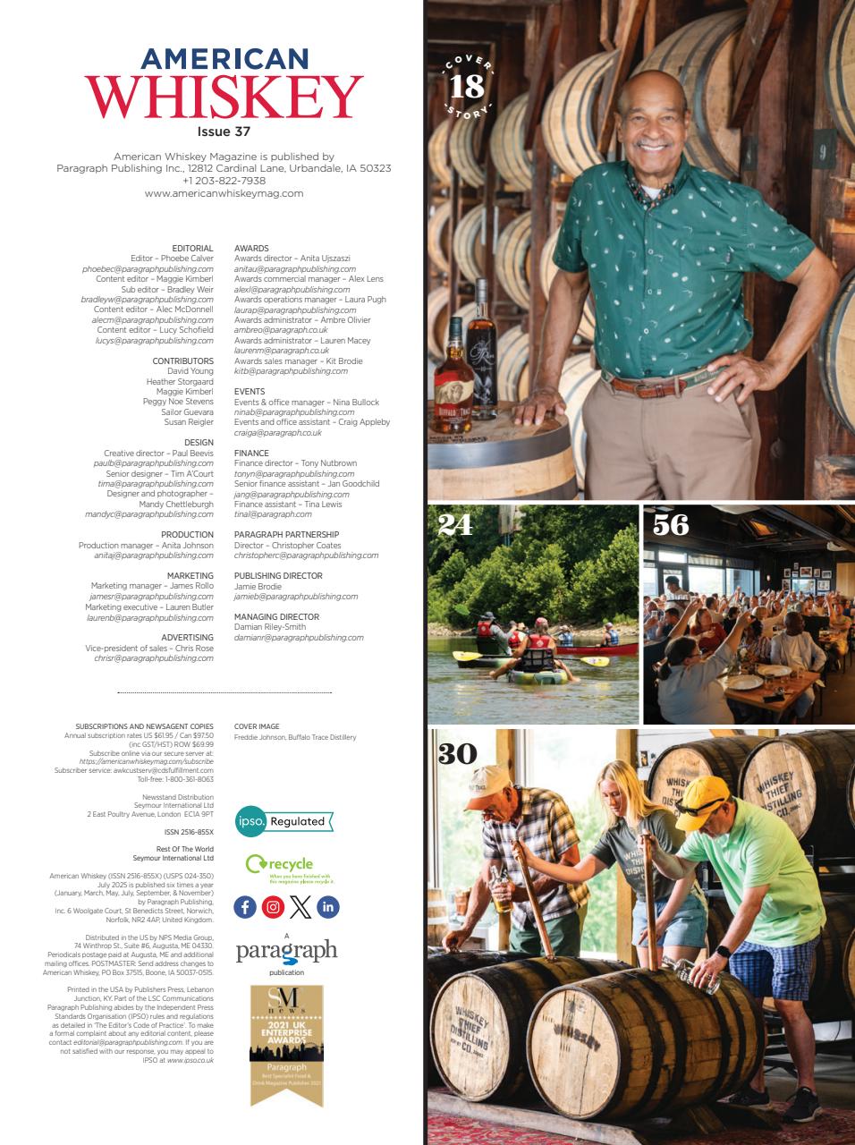 American Whiskey Magazine Preview Pages