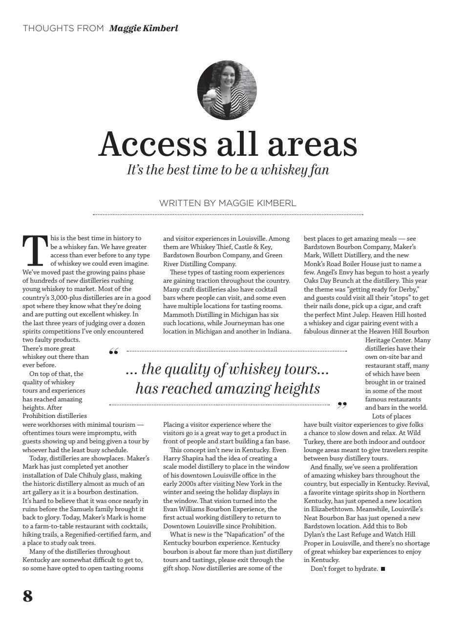 American Whiskey Magazine Preview Pages