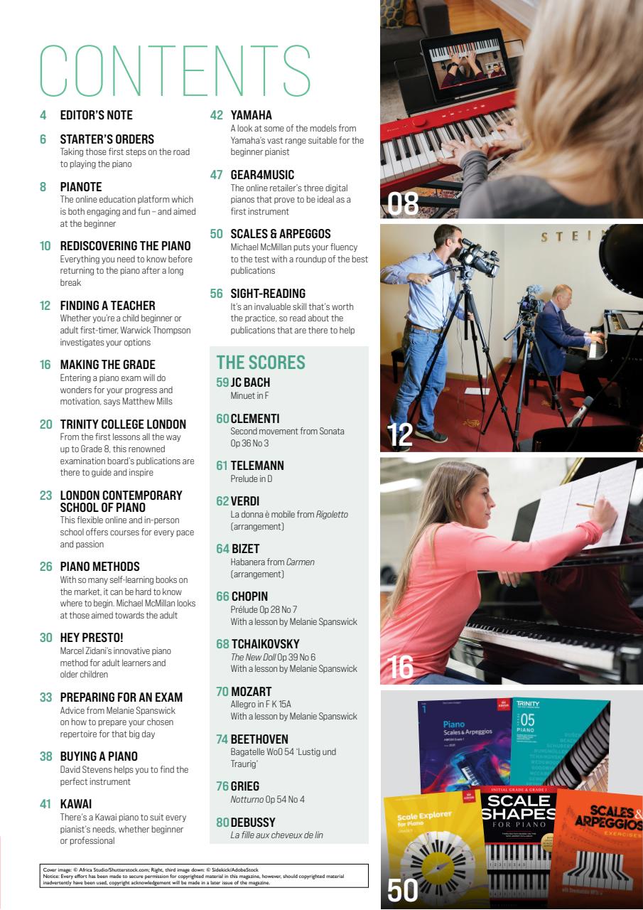 Pianist Preview Pages