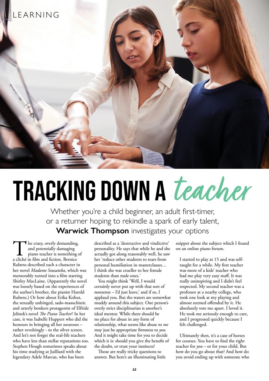 Pianist Preview Pages