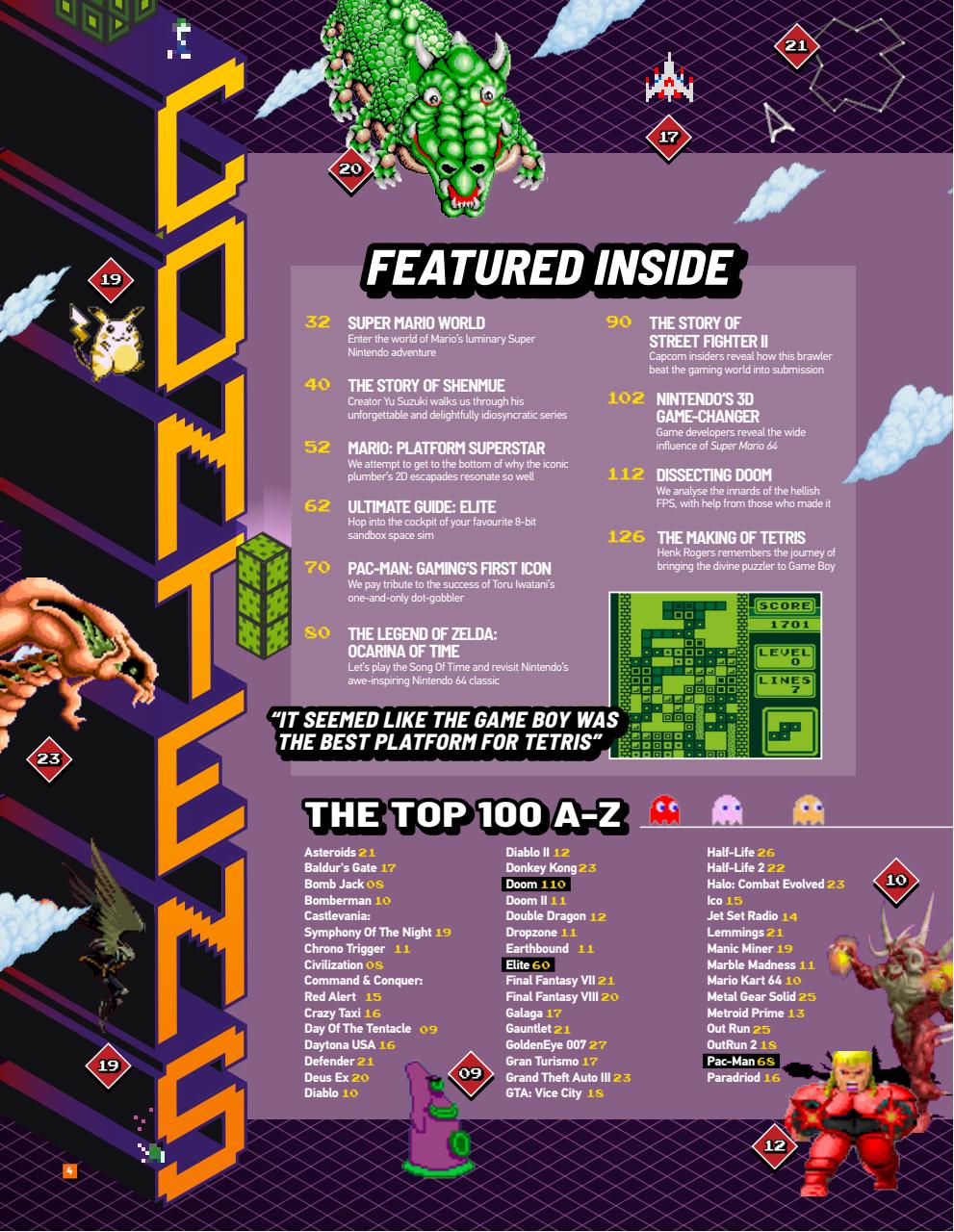 Gaming Bookazine Preview Pages