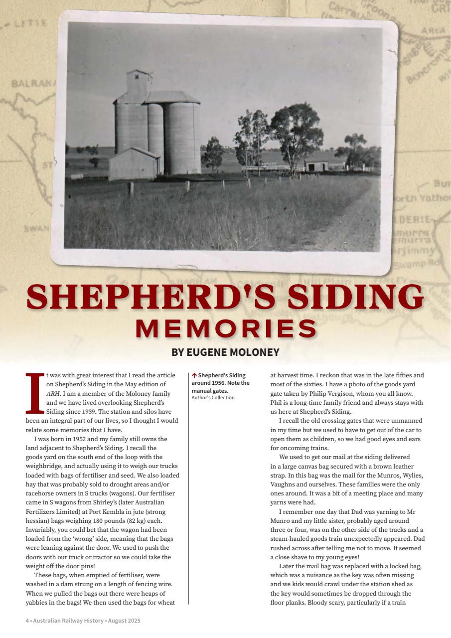 Australian Railway History Preview Pages
