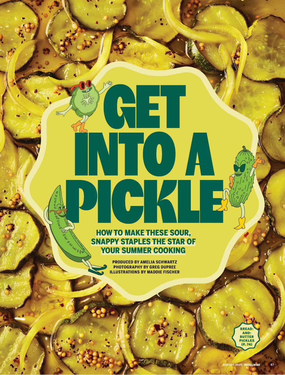 Food & Wine Preview Pages