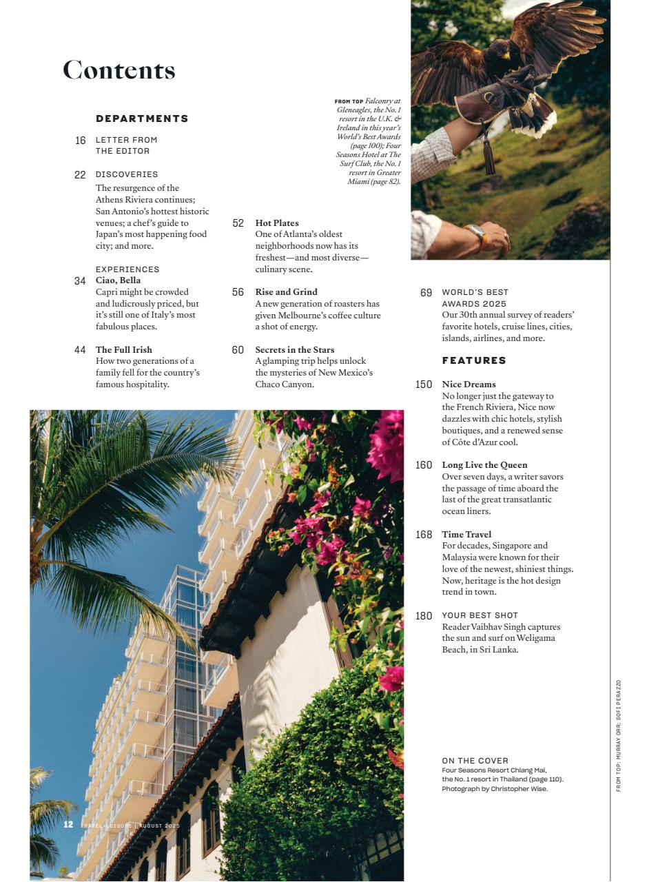Travel + Leisure Preview Pages