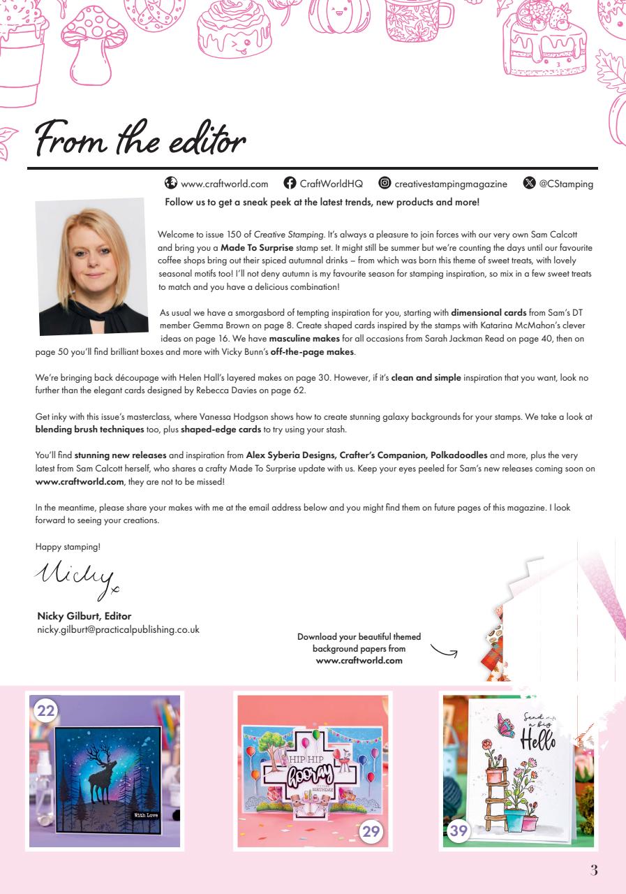 Creative Stamping Preview Pages