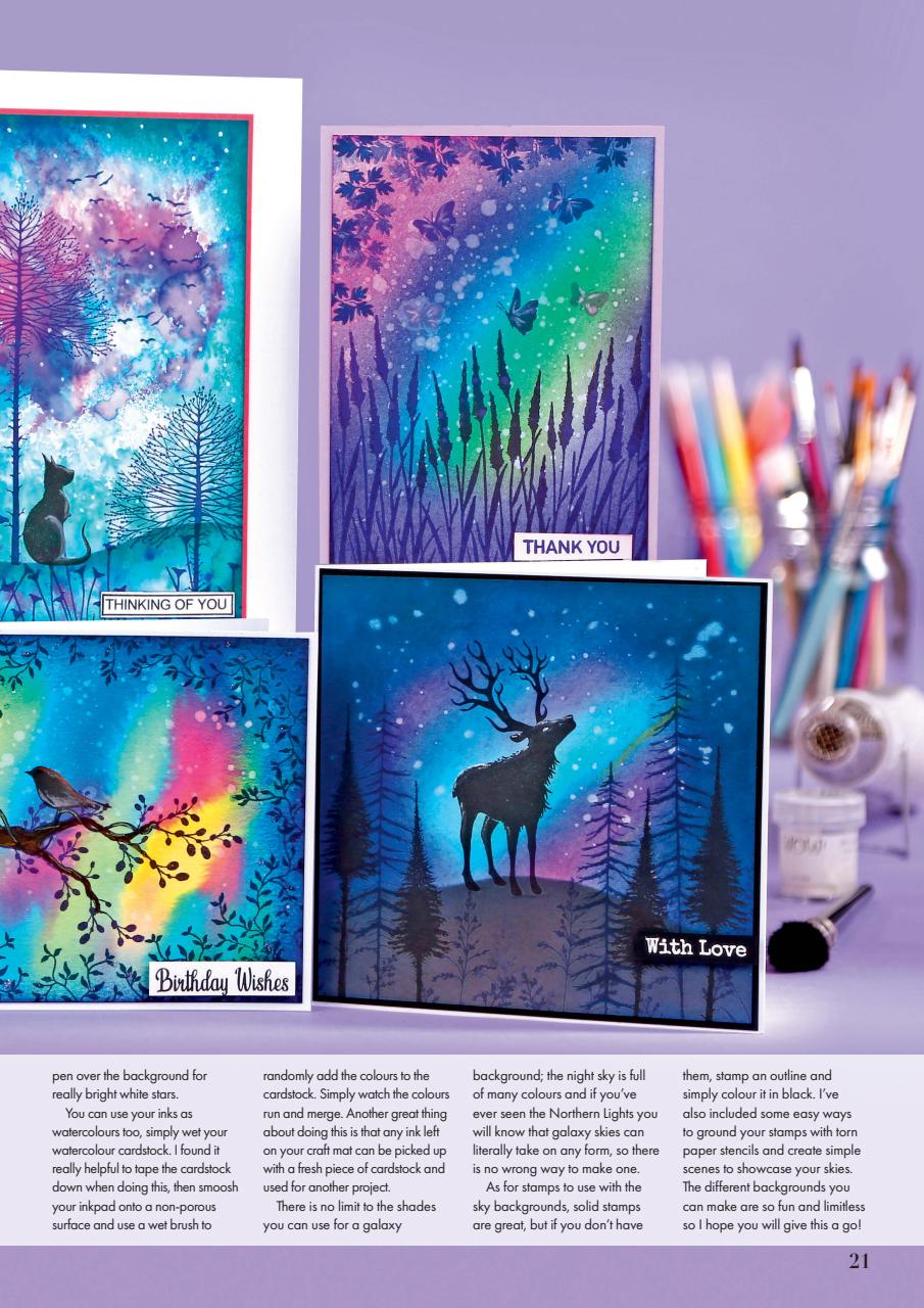 Creative Stamping Preview Pages