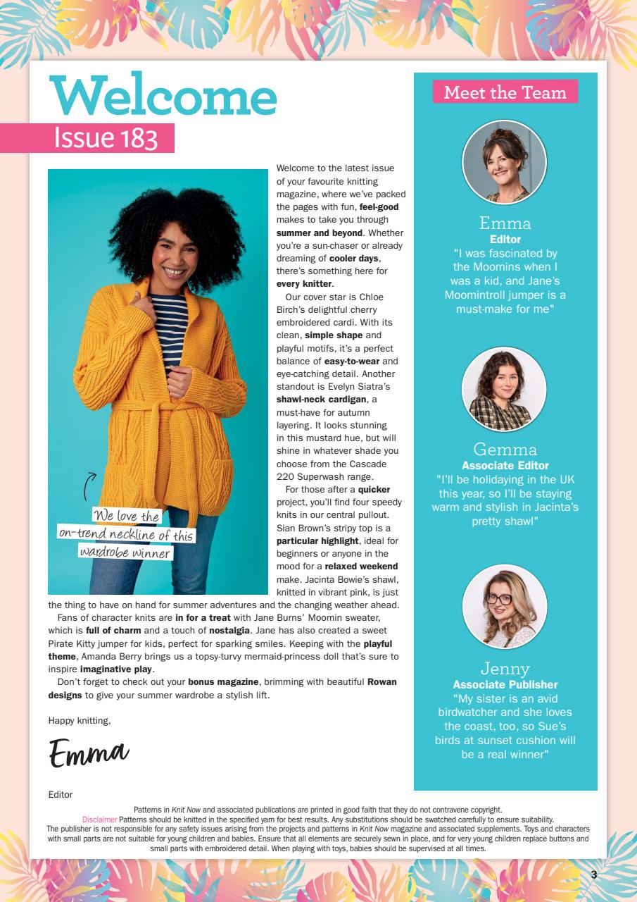 Knit Now Preview Pages