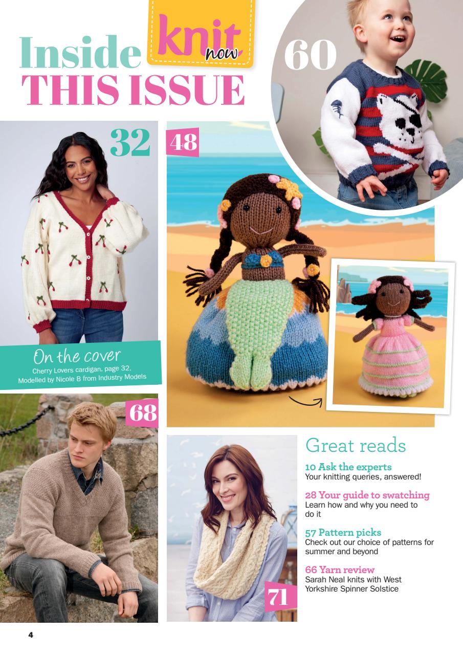 Knit Now Preview Pages