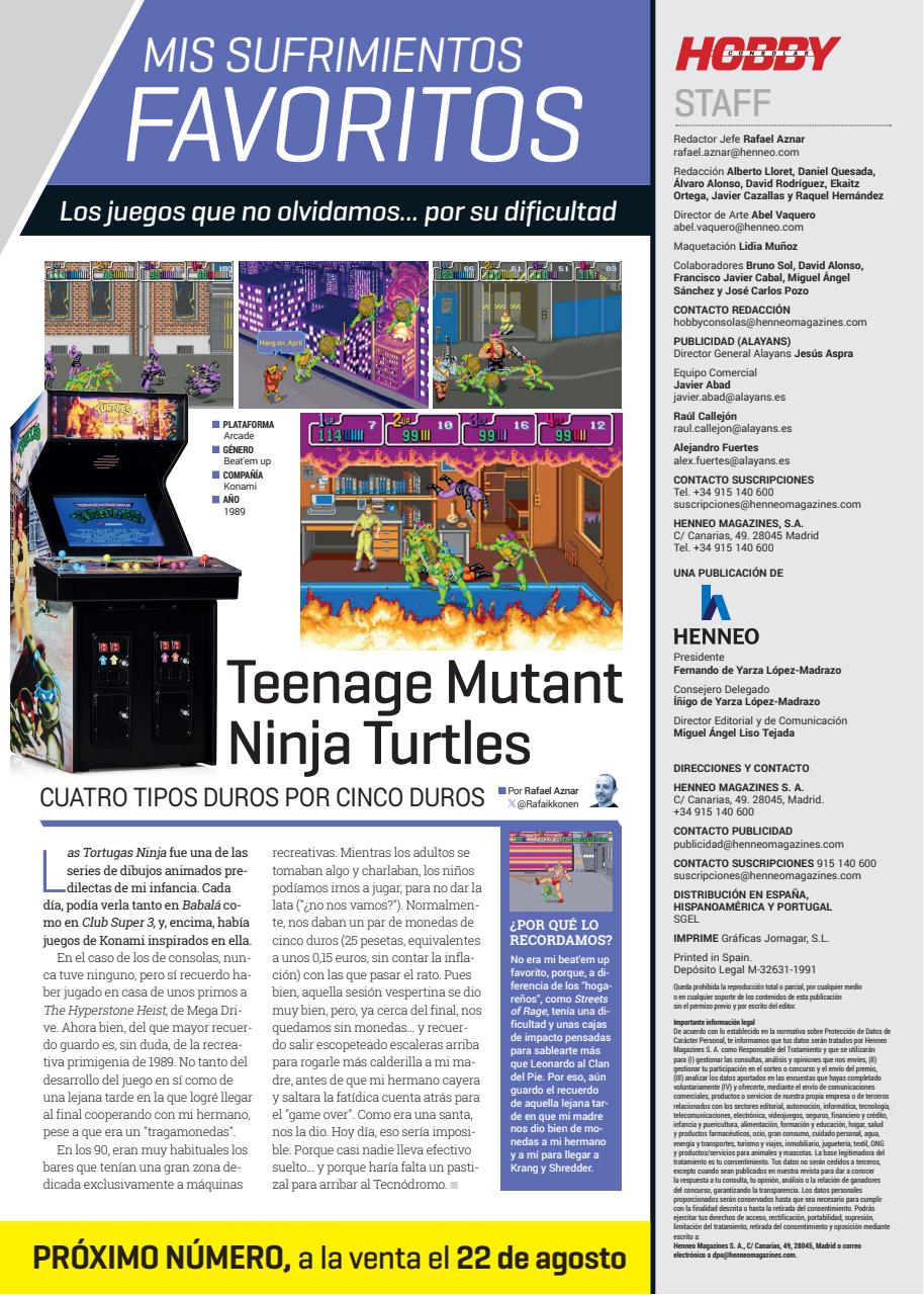 Hobby Consolas Preview Pages