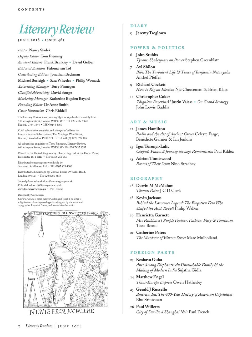 Literary Review Preview Pages