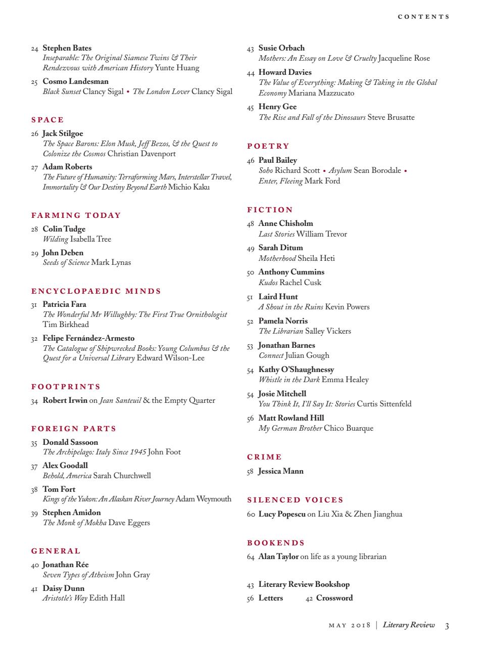 Literary Review Preview Pages