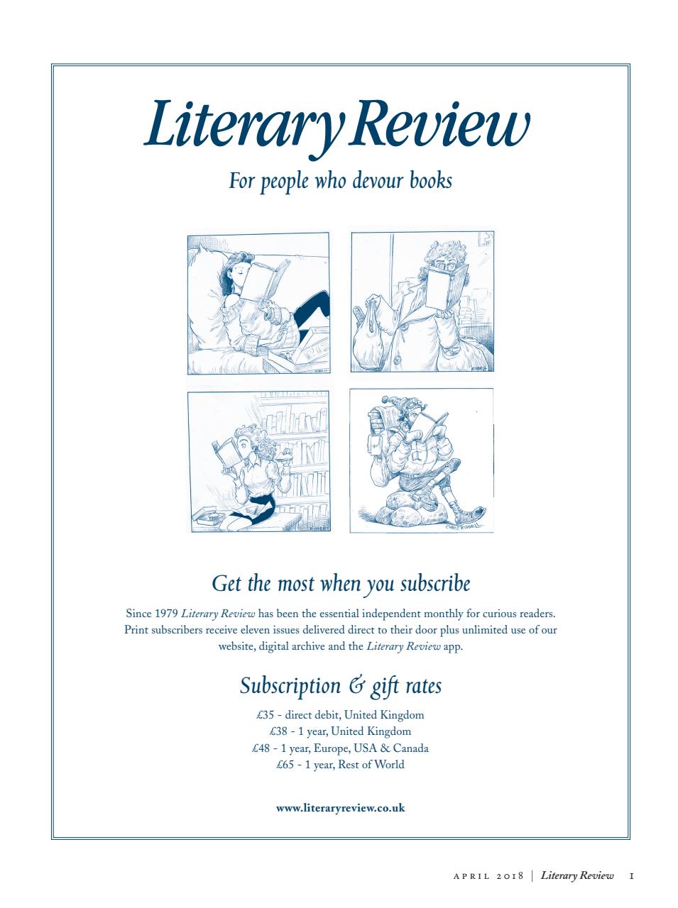 Literary Review Preview Pages