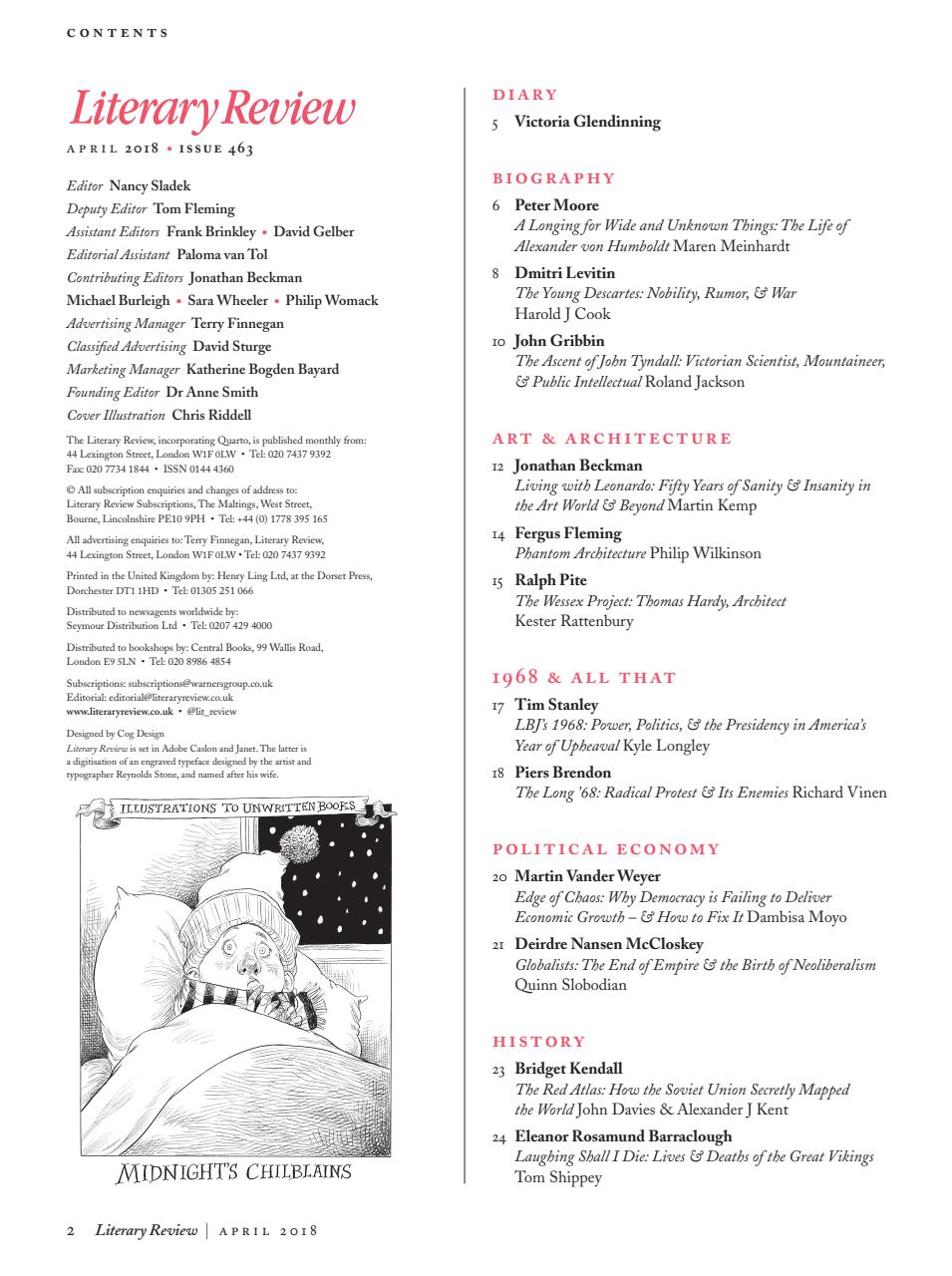 Literary Review Preview Pages