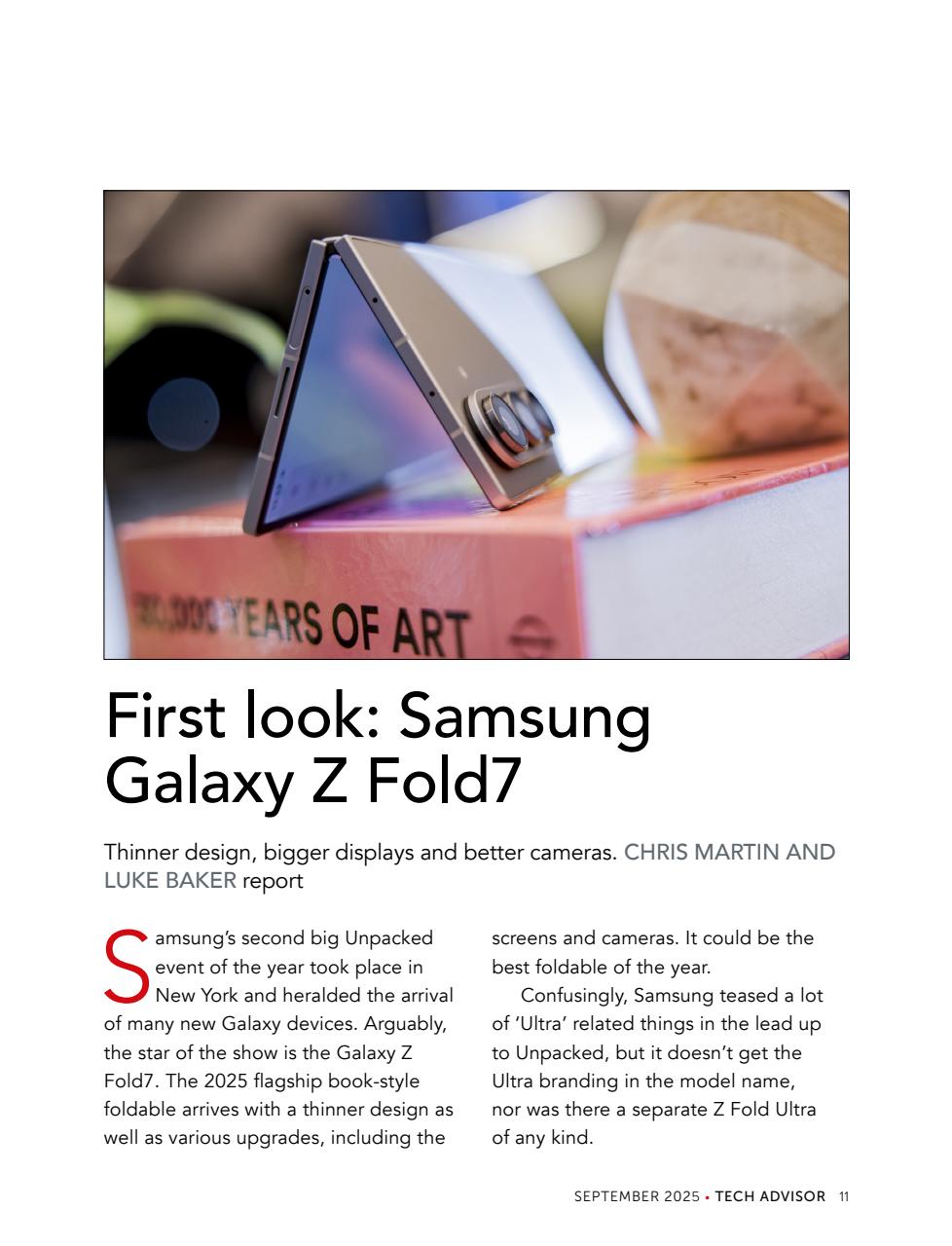 Tech Advisor Preview Pages