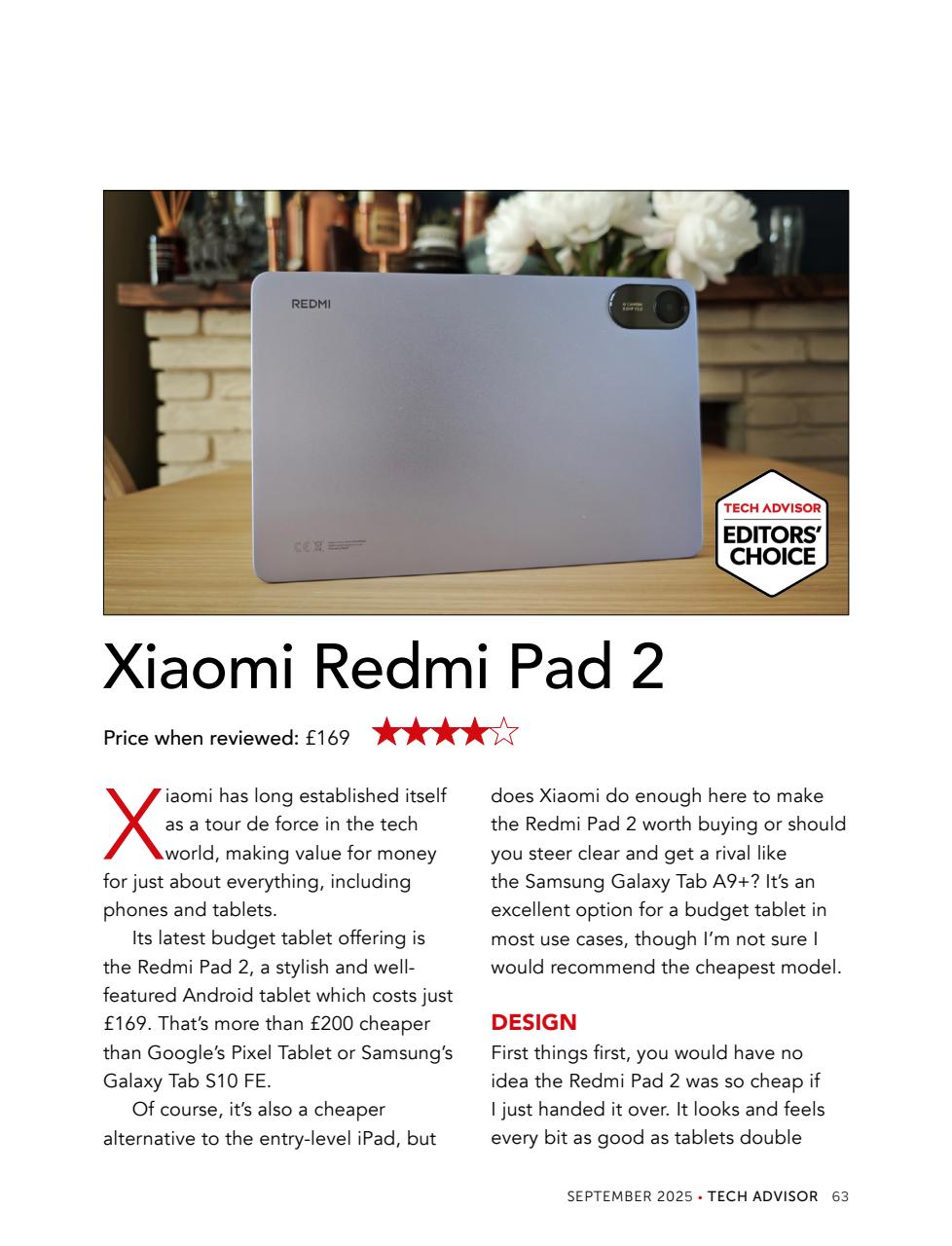 Tech Advisor Preview Pages