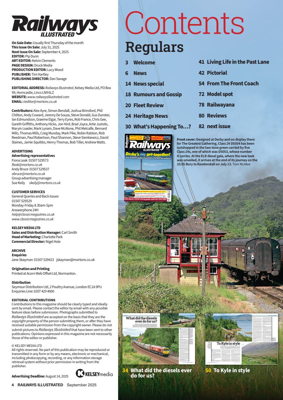 Railways Illustrated Preview Pages