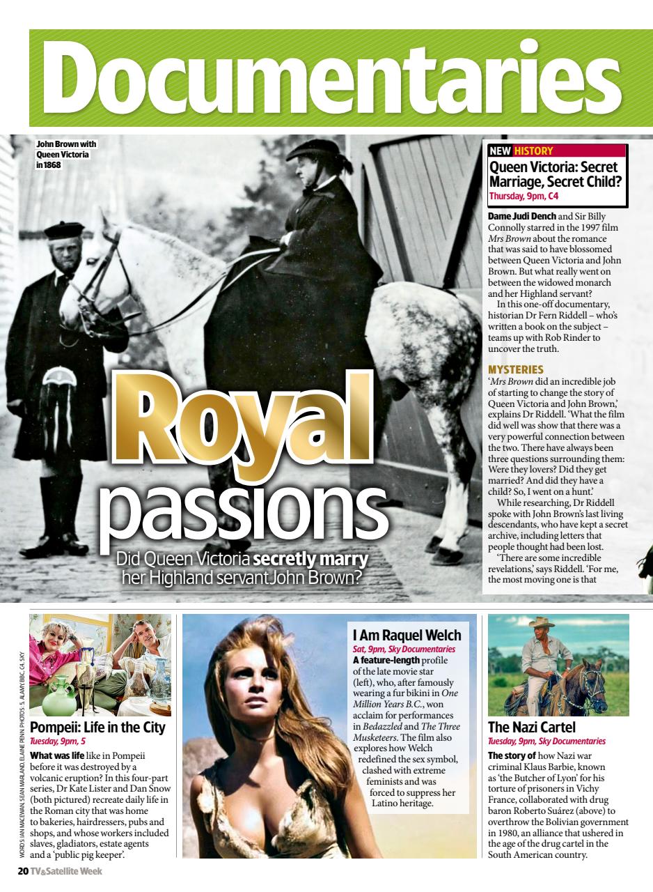 TV & Satellite Week Preview Pages