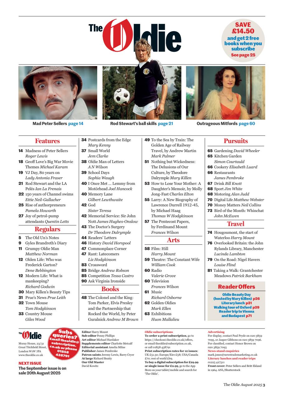 The Oldie Preview Pages