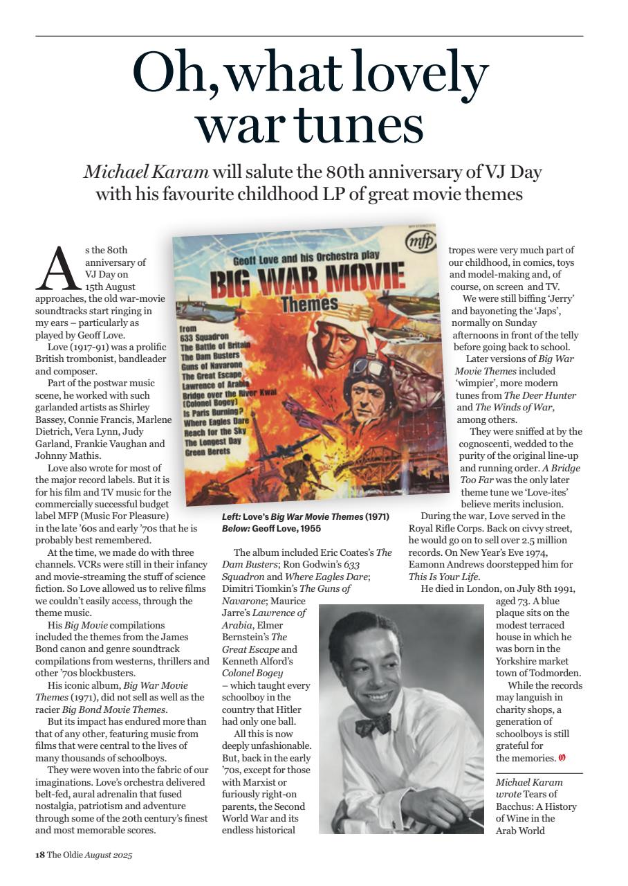 The Oldie Preview Pages