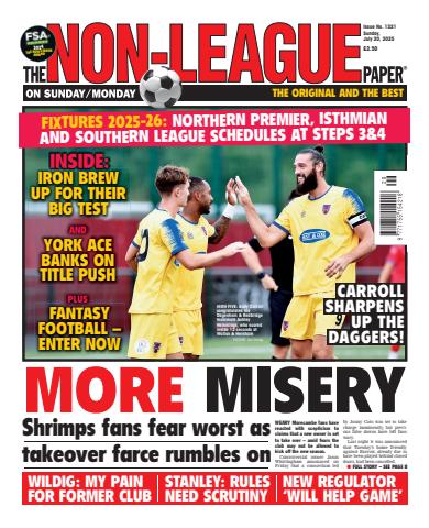The Non-League Football Paper issue 20th July 2025