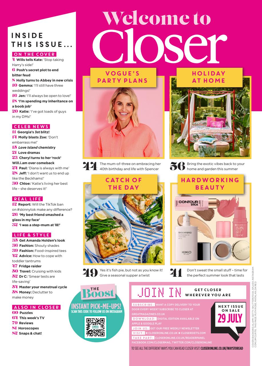 Closer Preview Pages