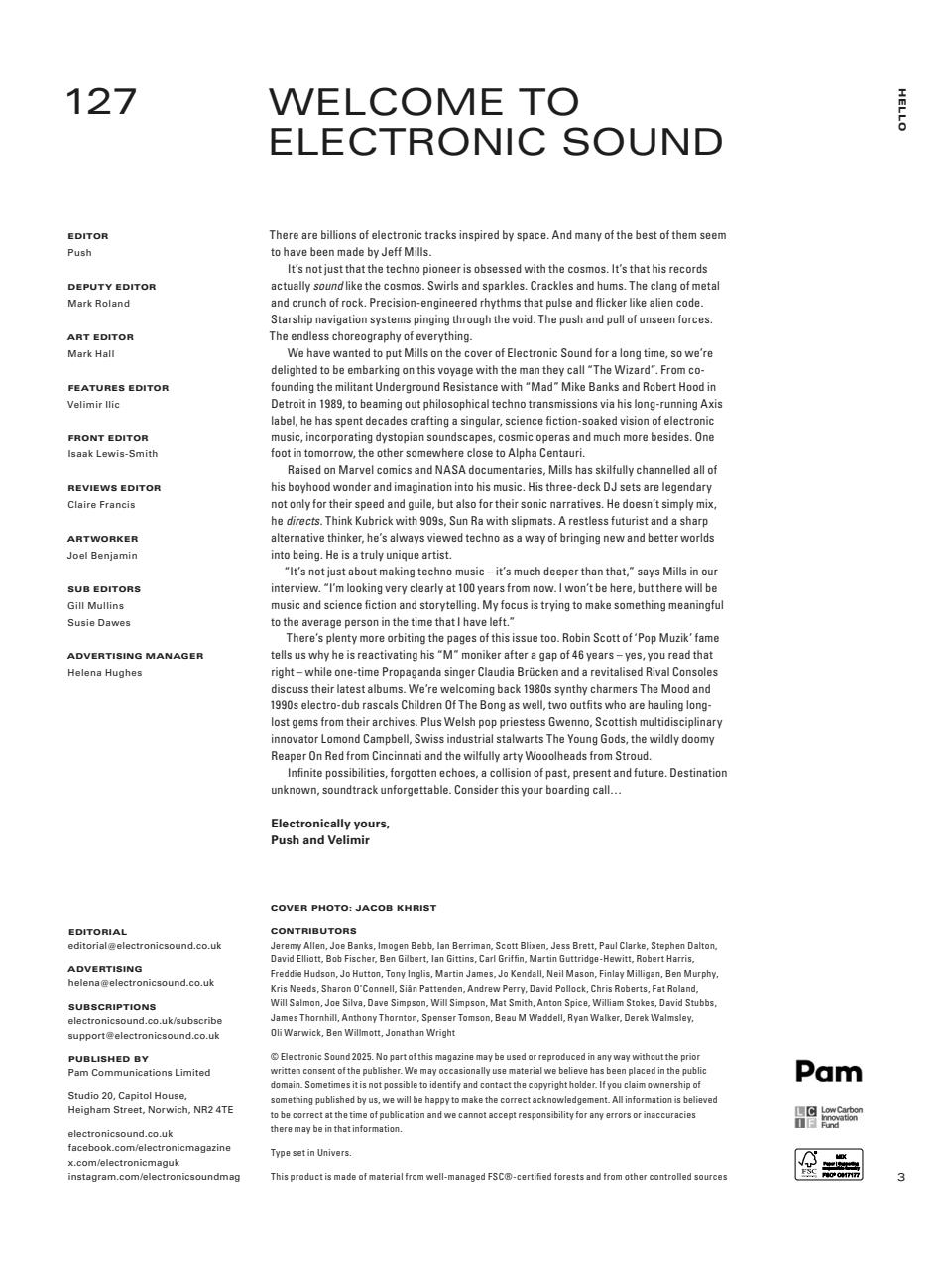 Electronic Sound Preview Pages