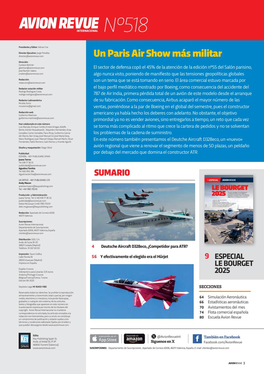 Avion Revue Internacional Preview Pages