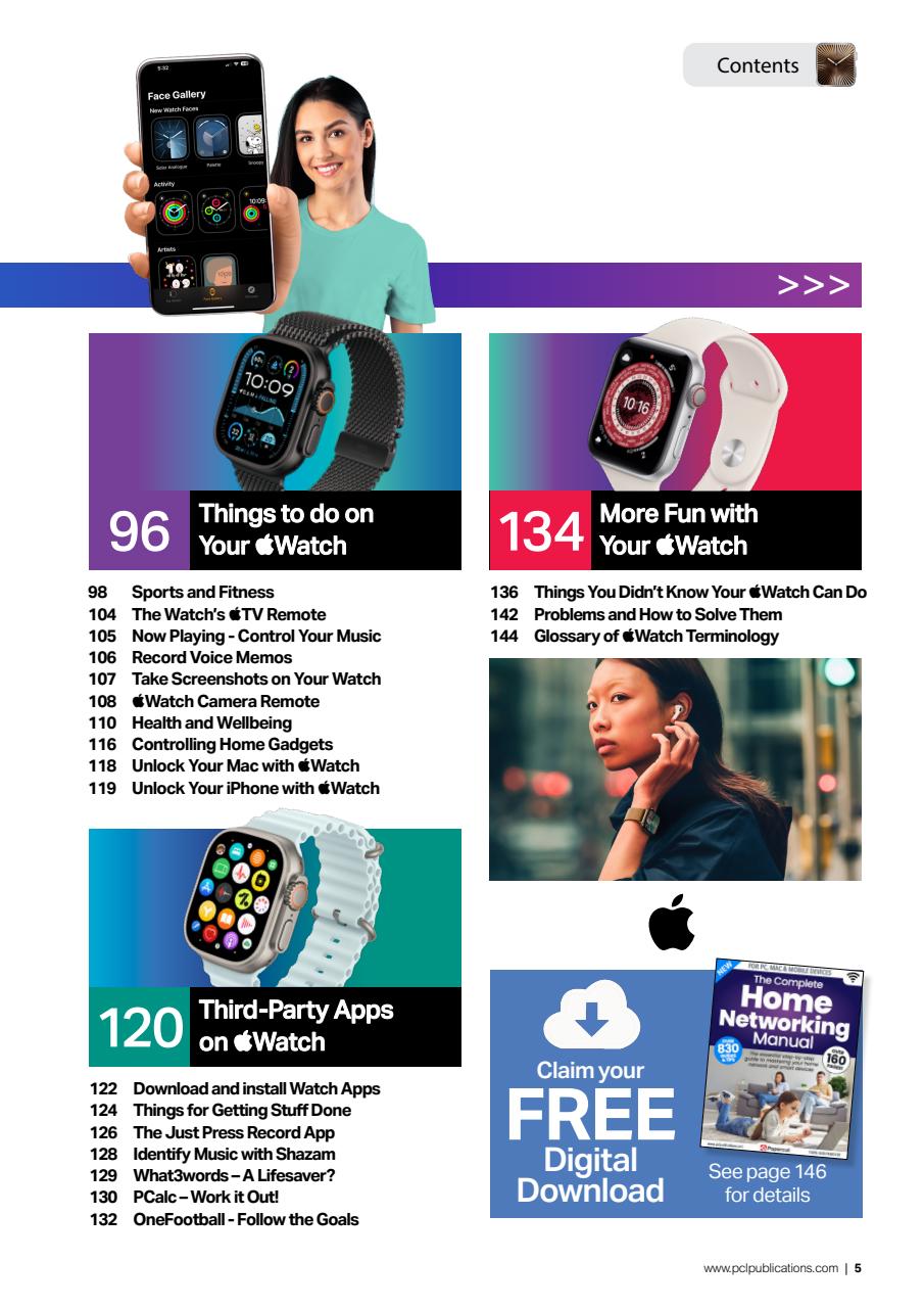Apple Watch The Complete Manual Preview Pages