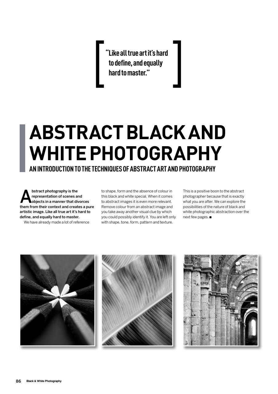 Black & White Photography The Complete Manual Preview Pages
