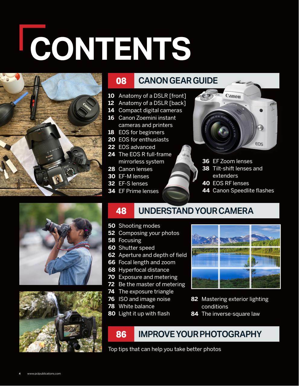 Canon Photography The Complete Manual Preview Pages