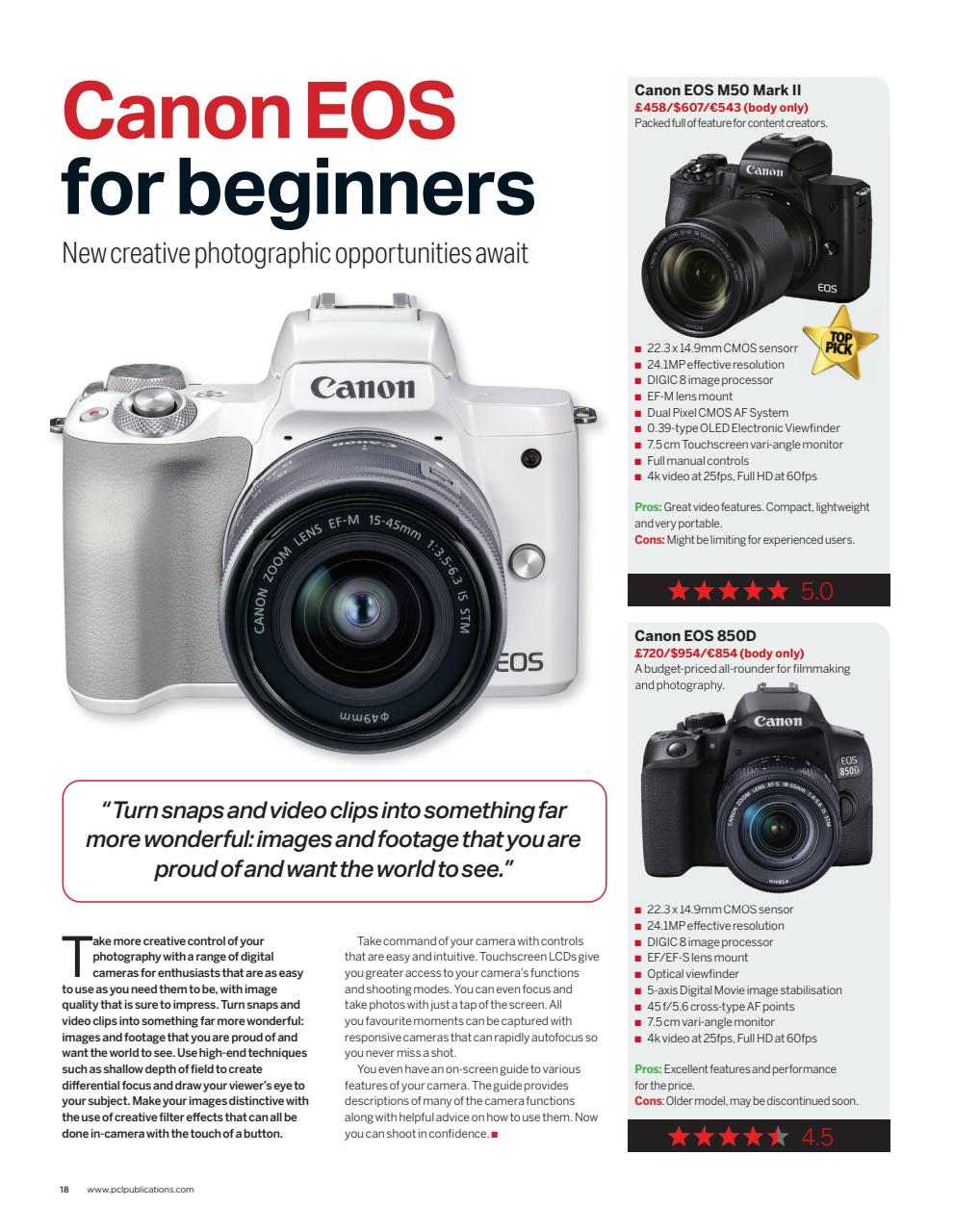 Canon Photography The Complete Manual Preview Pages