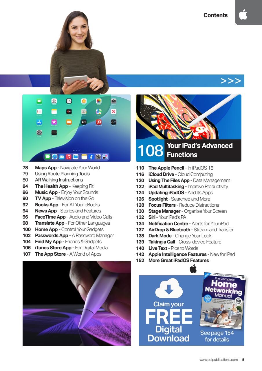 iPad The Complete Manual Preview Pages