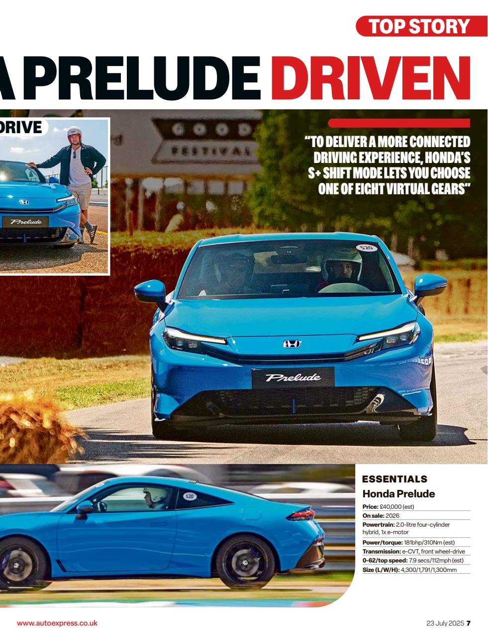 Auto Express Preview Pages