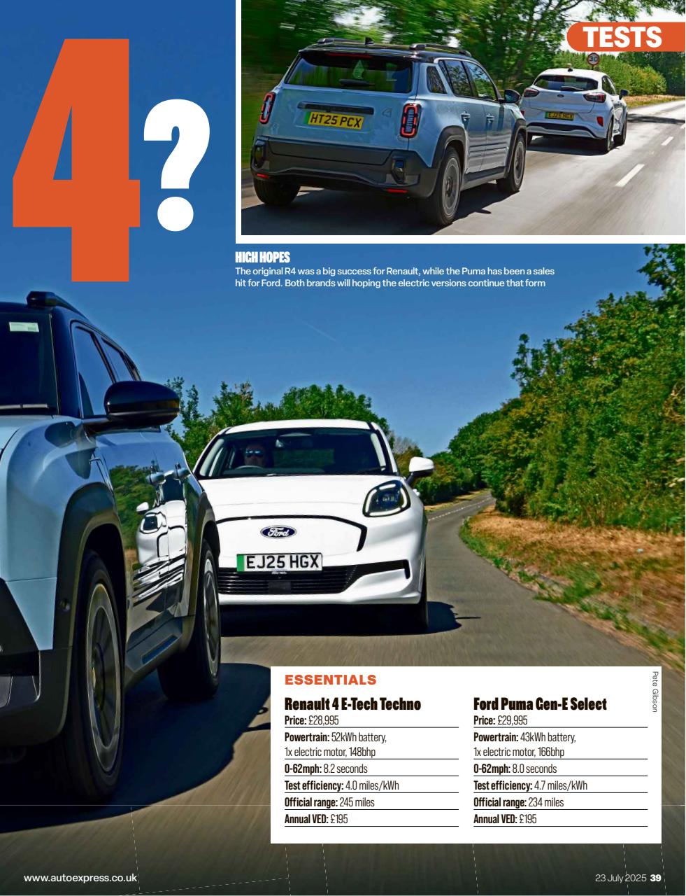 Auto Express Preview Pages