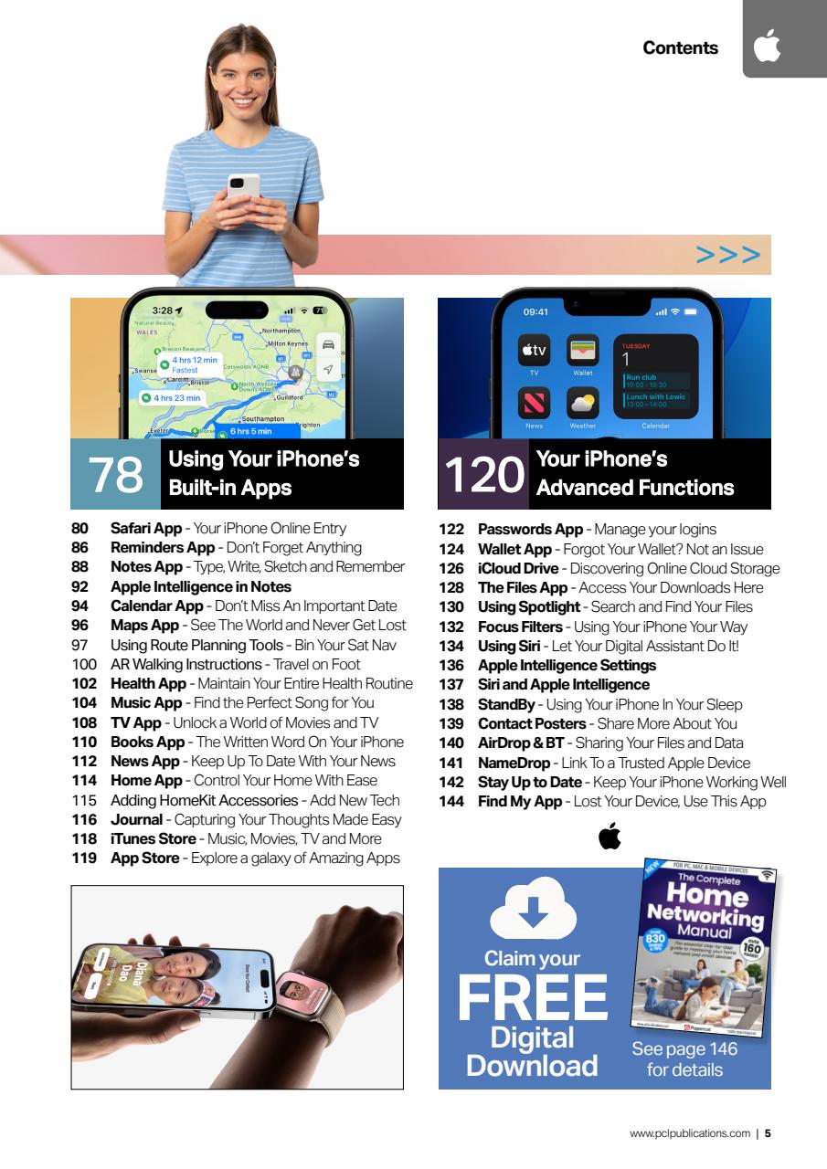 iPhone The Complete Manual Preview Pages