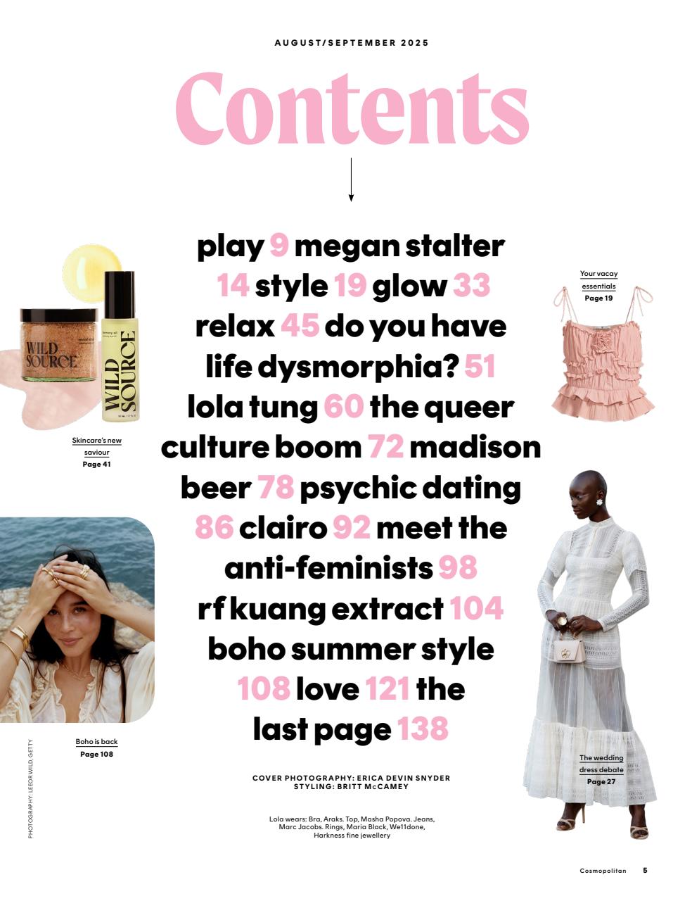Cosmopolitan Preview Pages