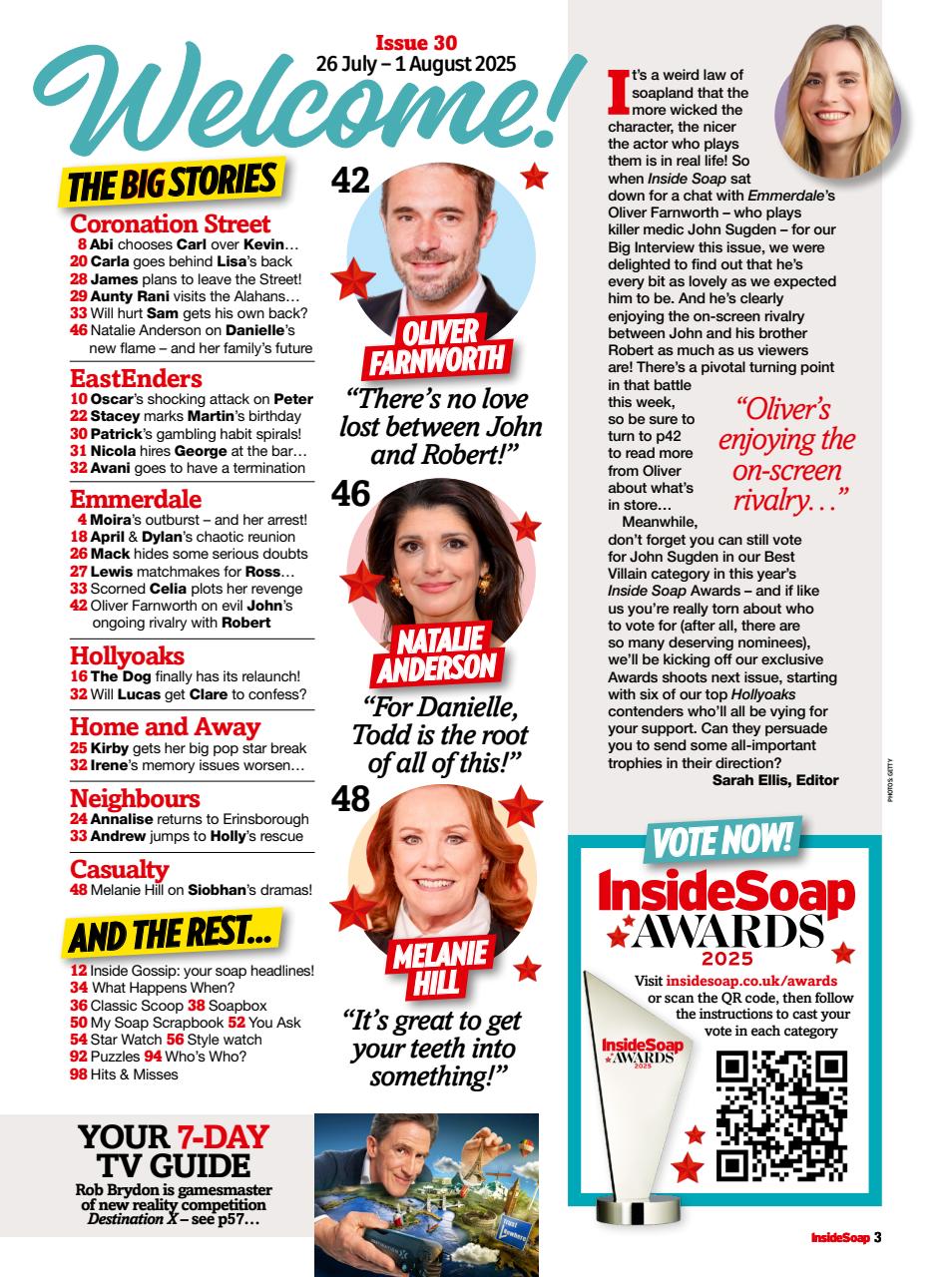 Inside Soap Preview Pages