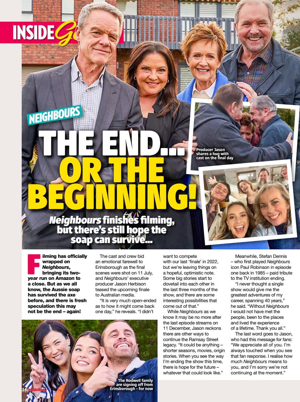 Inside Soap Preview Pages